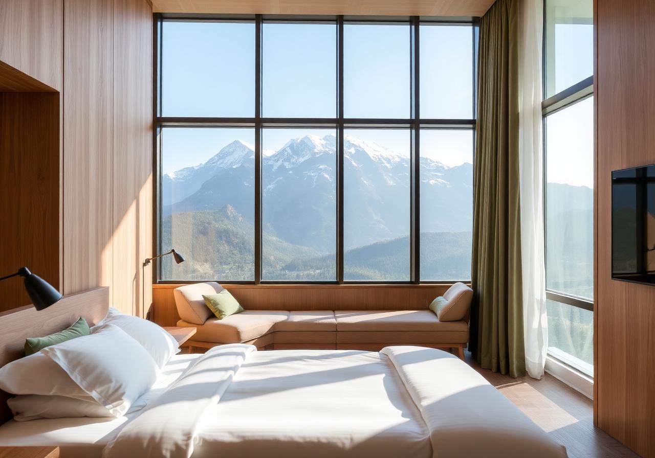 Quarto Duplo Vista Montanha